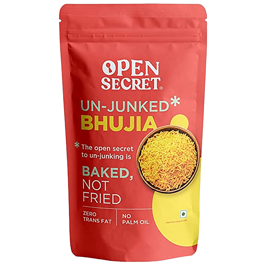 Open Secret Unjunked Bhujia - Baked Not Fried