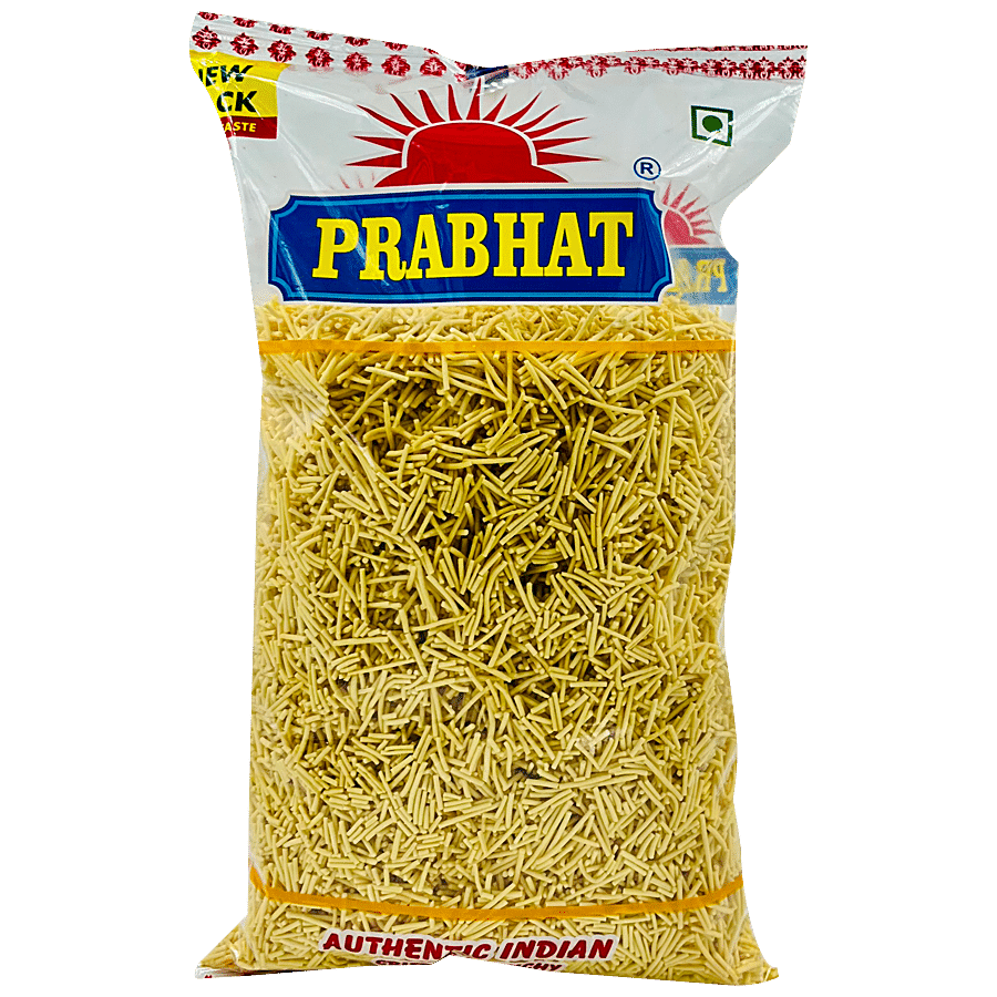 PRABHAT NAMKEEN Plain Bhujia Namkeen - Rich In Taste & Flavour