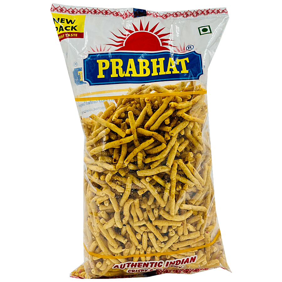 PRABHAT NAMKEEN Tikha Sev Namkeen - Rich In Taste & Flavour