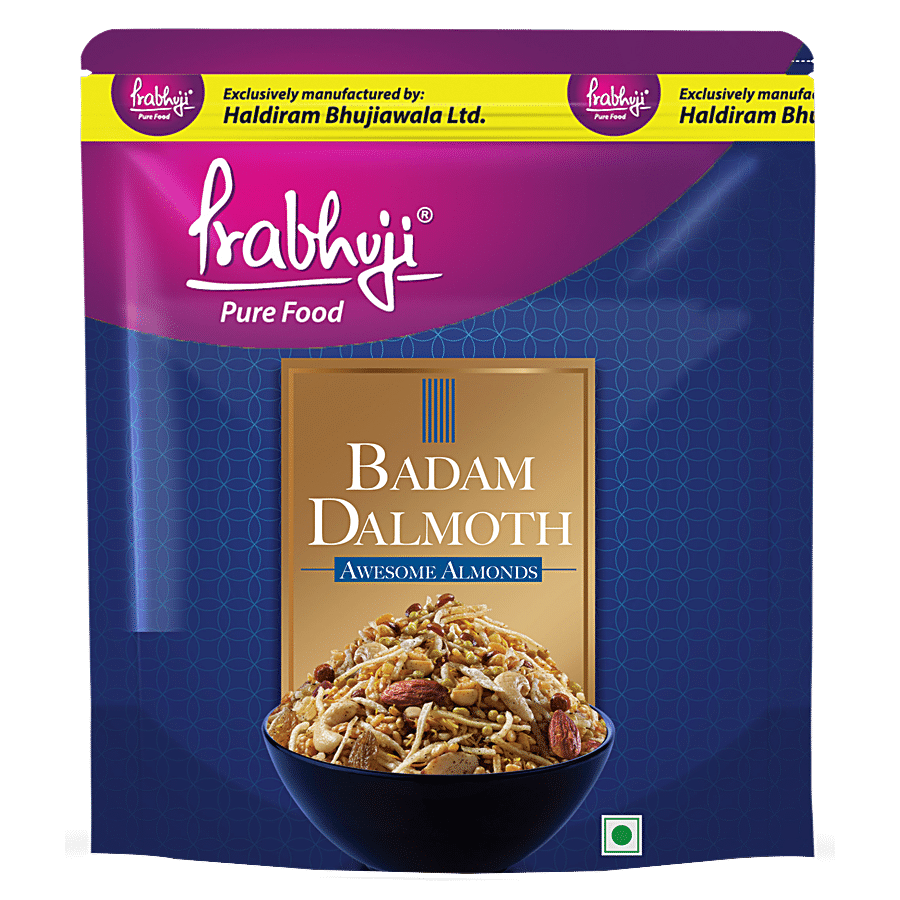 PRABHUJI PURE FOOD Badam Dalmoth - Awesome Almonds