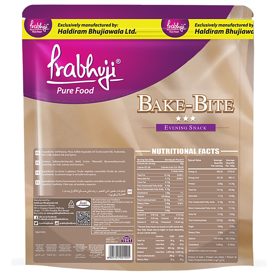 PRABHUJI PURE FOOD Bake Bite