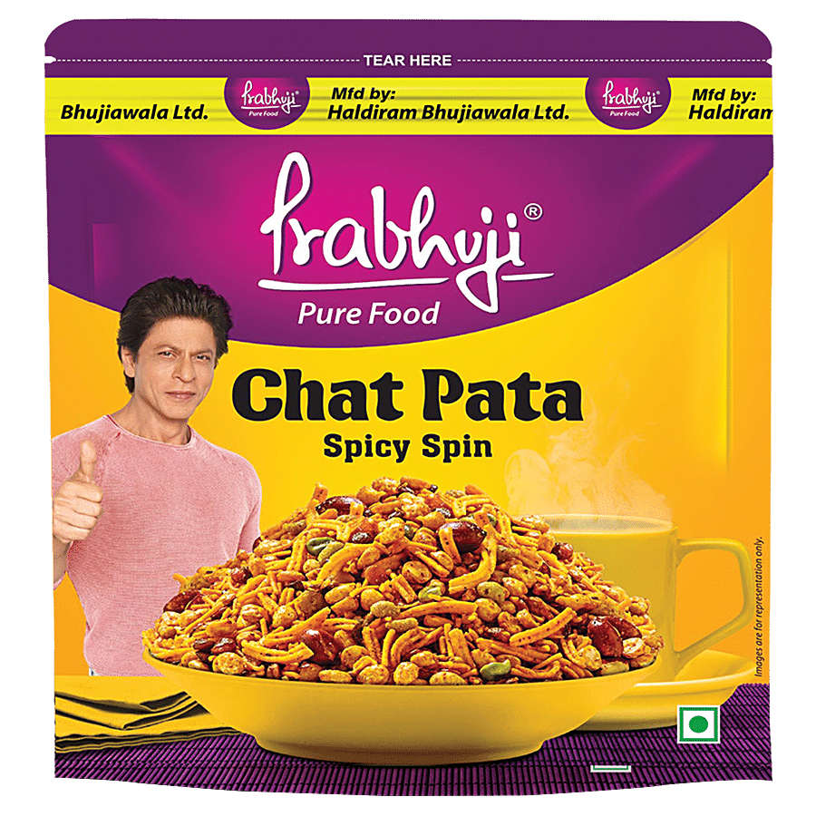 PRABHUJI PURE FOOD Chat Pata Namkeen - Spicy Spin