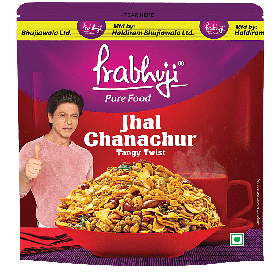 PRABHUJI PURE FOOD Jhal Chanachur Namkeen - Tangy Twist