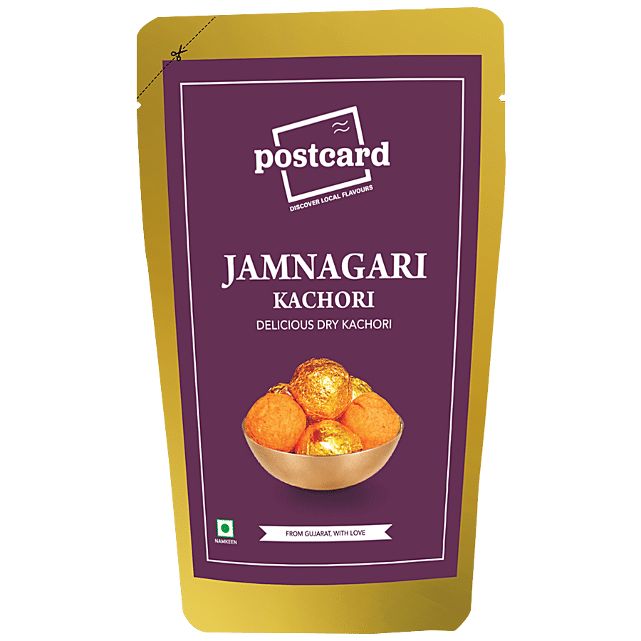 Postcard Jamnagari Kachori Namkeen