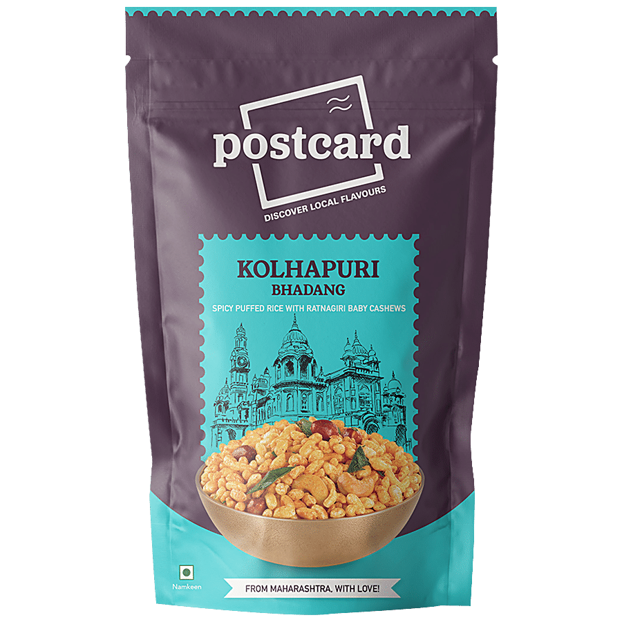 Postcard Kolhapuri Bhadang 65 g + Jamnagari Chiwda 120 g