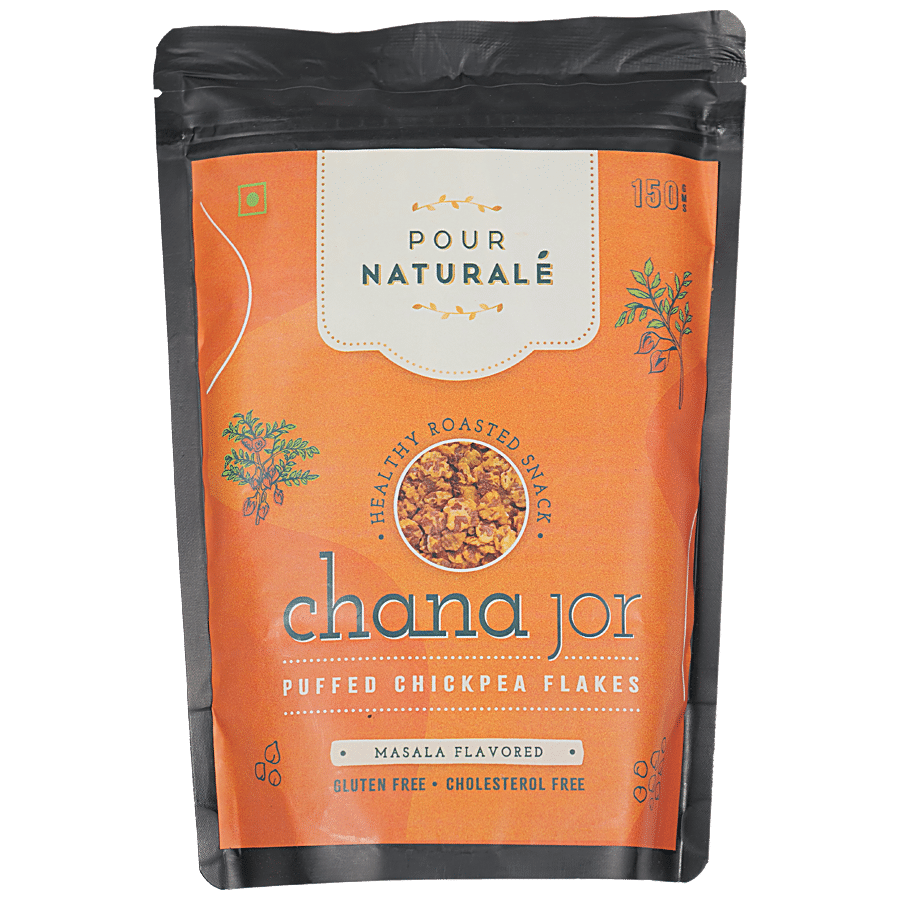 Pour Naturale Chana Jor Healthy Roasted Snack - Masala Flavour