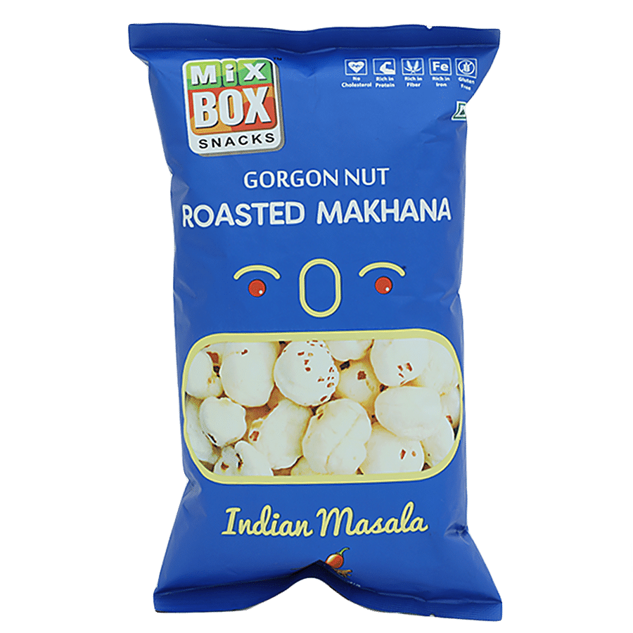 Pravin Mixbox  Gorgon Nut Roasted Makhana - Indian Masala