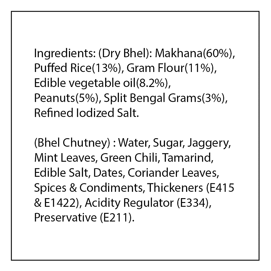 Pravin Mixbox  Makhana Bhel - With Chutney