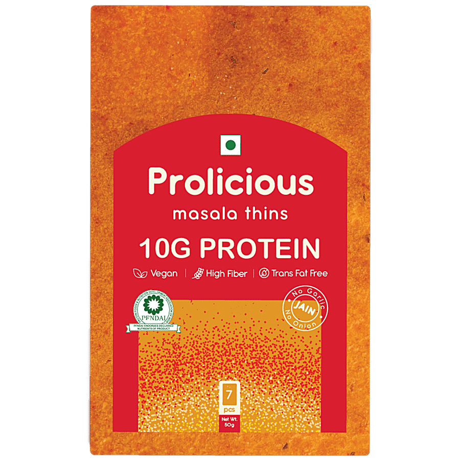 Prolicious Masala Thins - 10G Protein