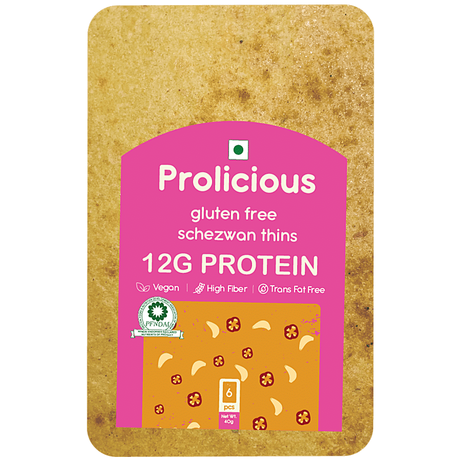 Prolicious Schezwan Thins - Gluten Free