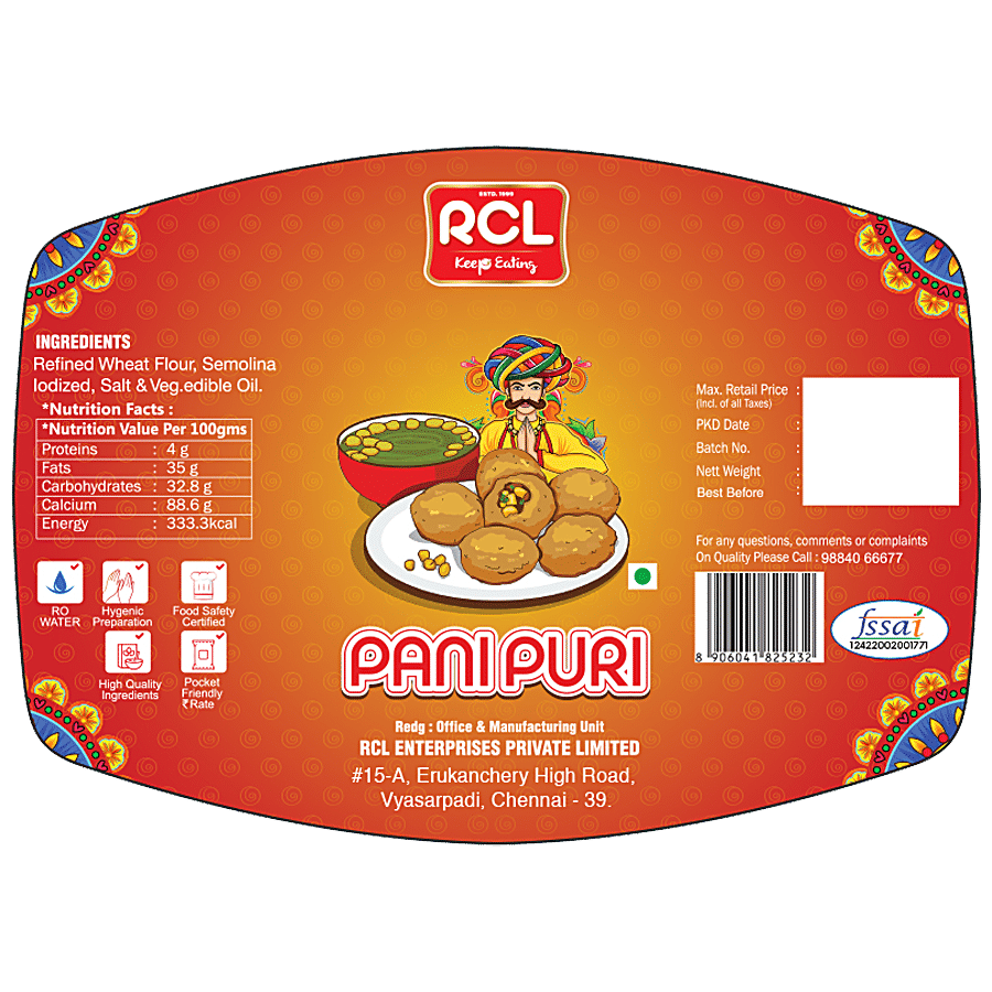 RCL Pani Puri