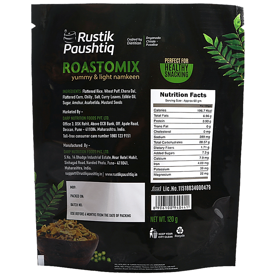 RUSTIK PAUSHTIQ Roastomix - Yummy & Light Namkeen