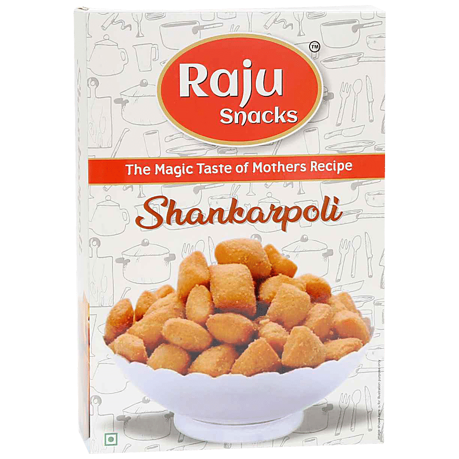 Raju Snacks Shankarpoli - Crispy Treat