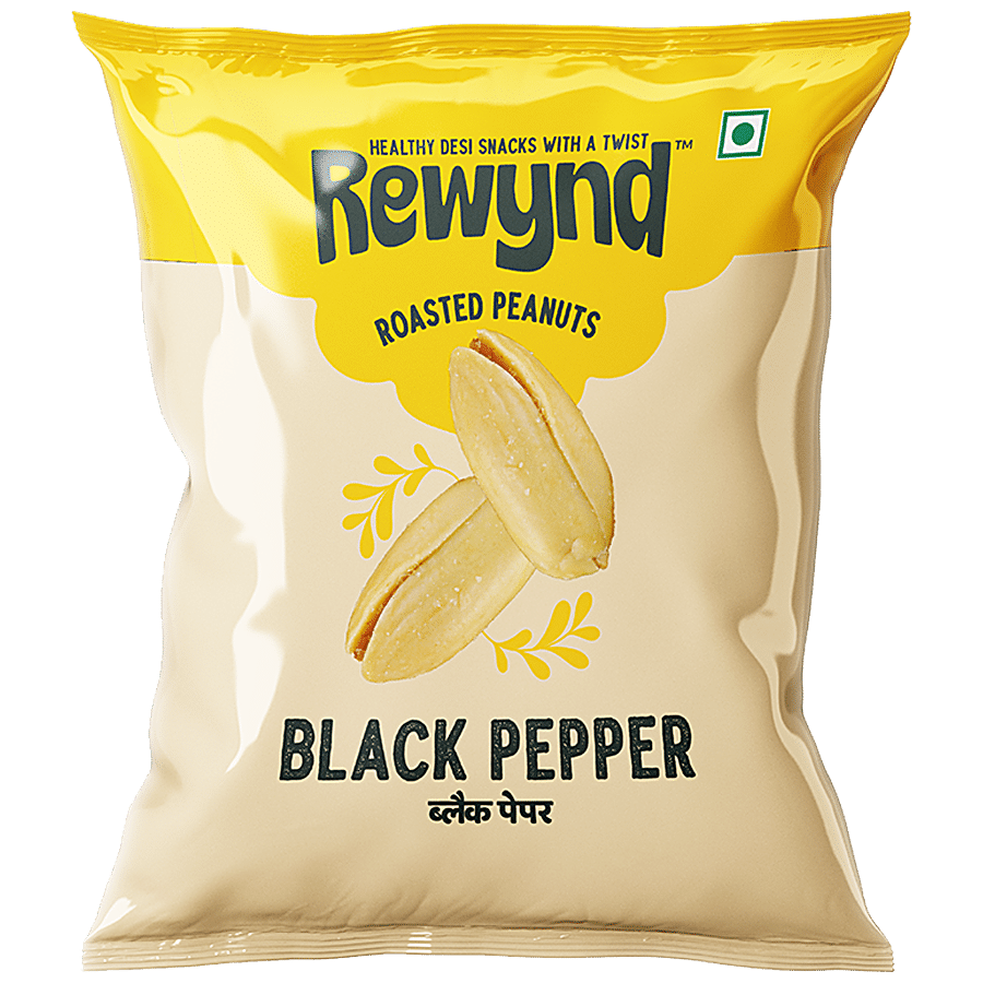 Rewynd Roasted Peanuts - Black Pepper