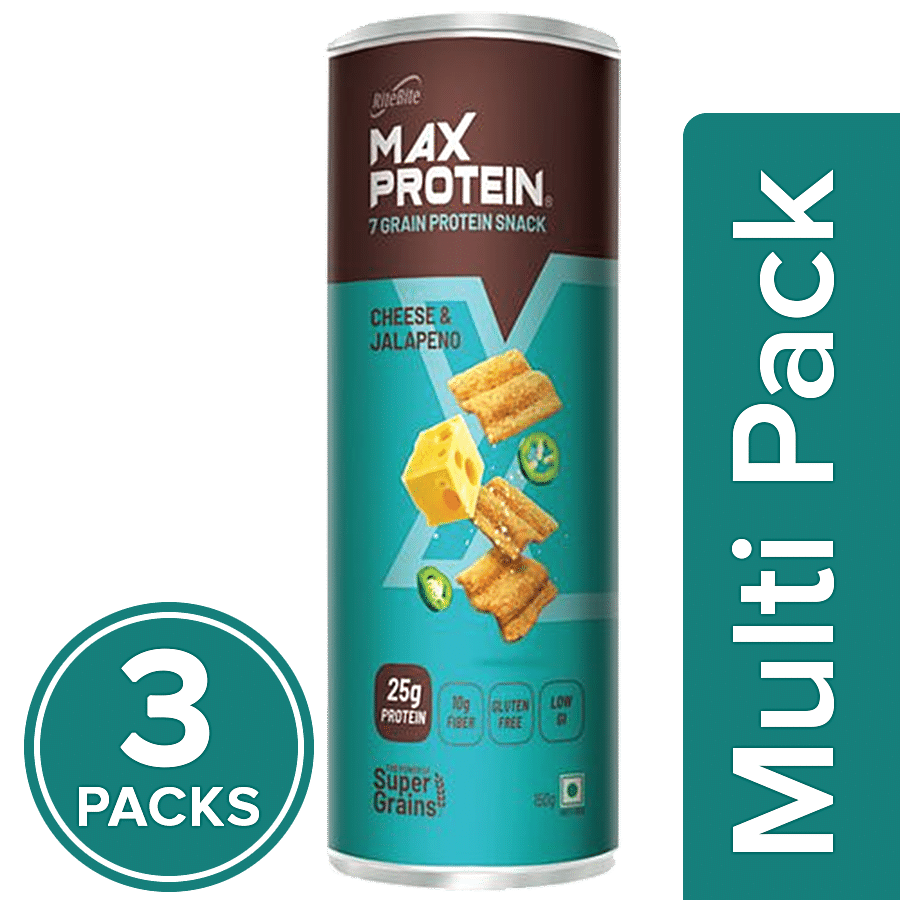 RiteBite Max Protein Chips - Cheese & Jalapeno