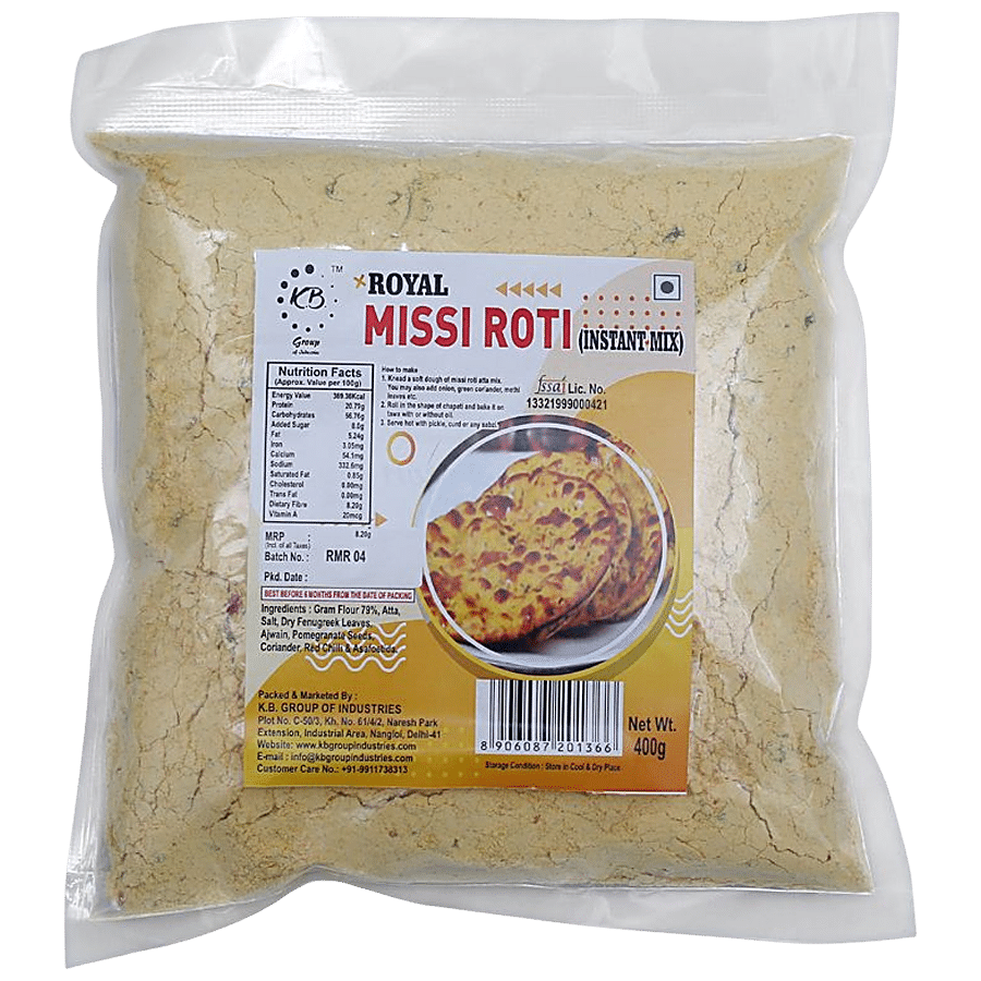 Royal Missi Roti - Instant Mix