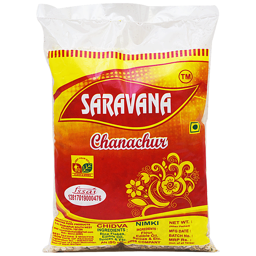 SARAVANA Chanachur Chidva Mix - Namkeen