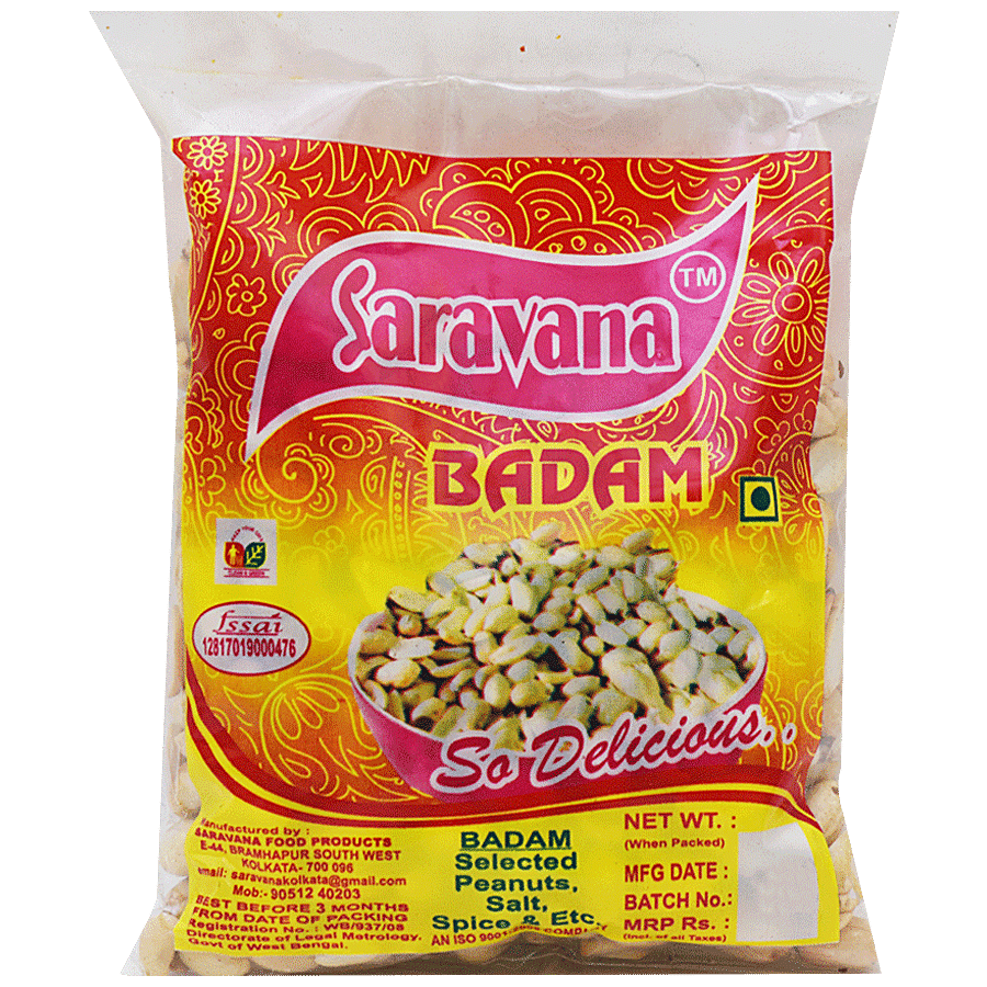 SARAVANA Peanuts/Badam - Salted