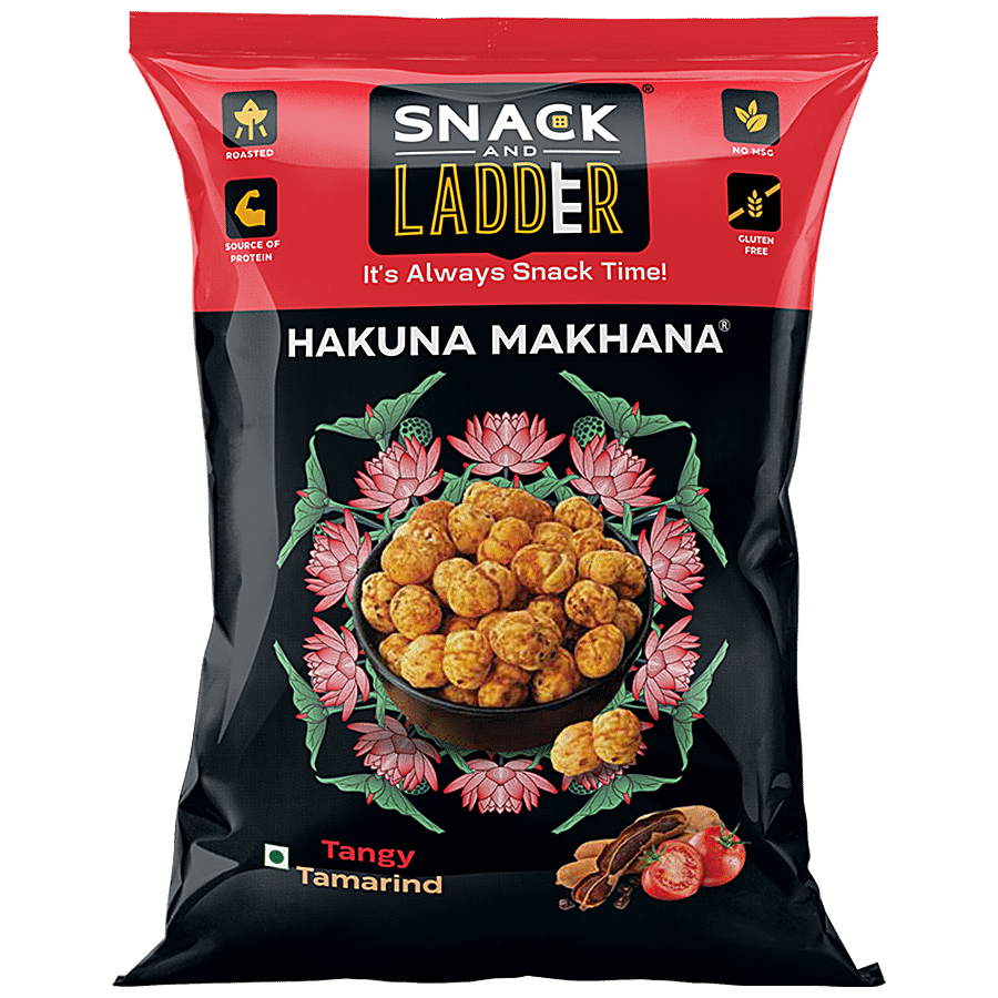 SNACK AND LADDER Hakuna Makhana - Tangy Tamarind