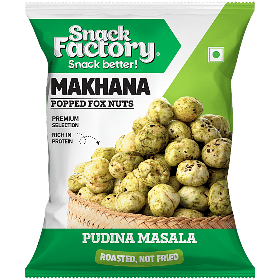 SNACK FACTORY Makhana - Pudina Masala Twist