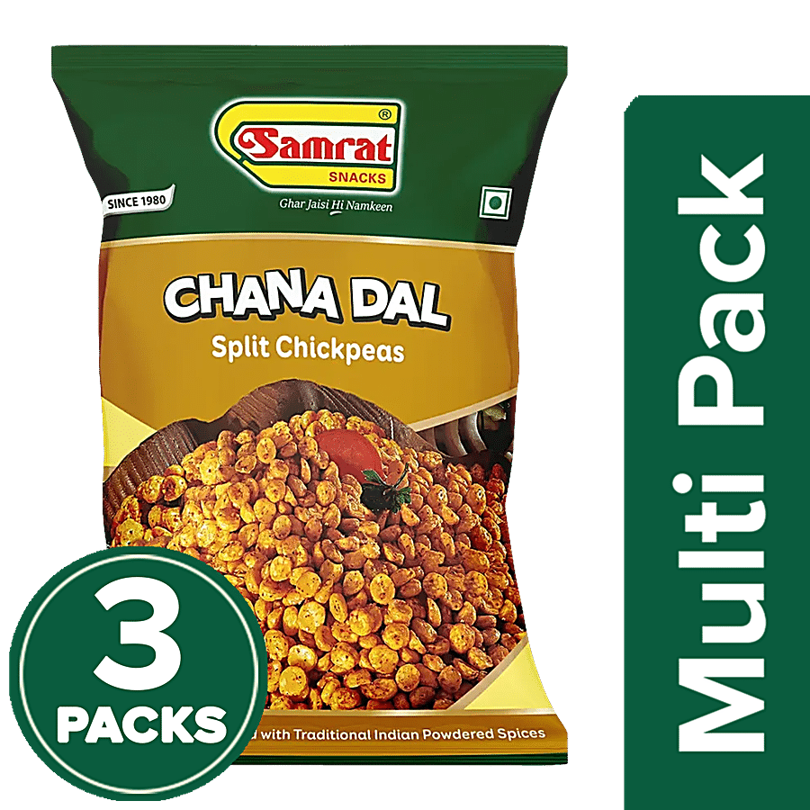 Samrat  Chana Dal Namkeen - Split Chickpeas