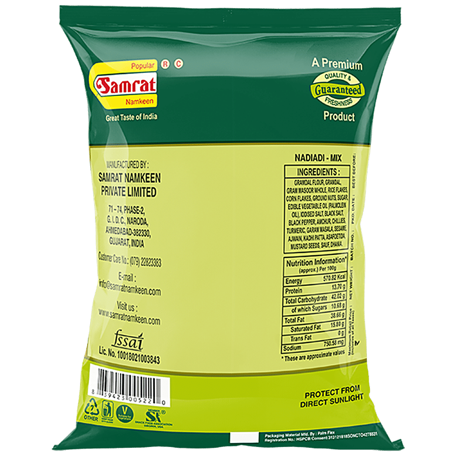 Samrat  Nadiadi Mix Namkeen - Spice Blend