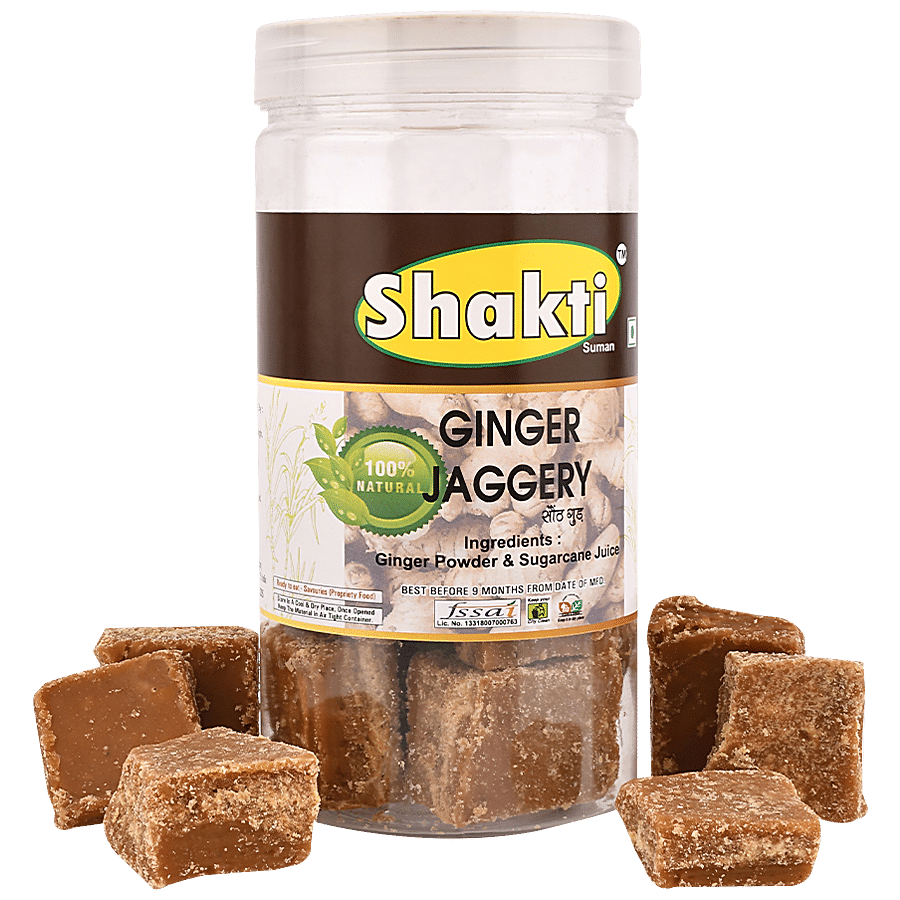 Shakti Ginger Jaggery - 100% Natural & Pure