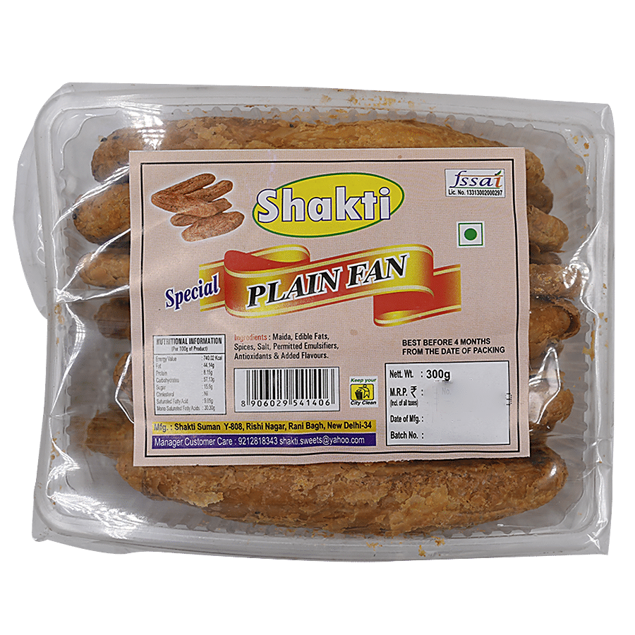 Shakti Snacks - Plain Fan