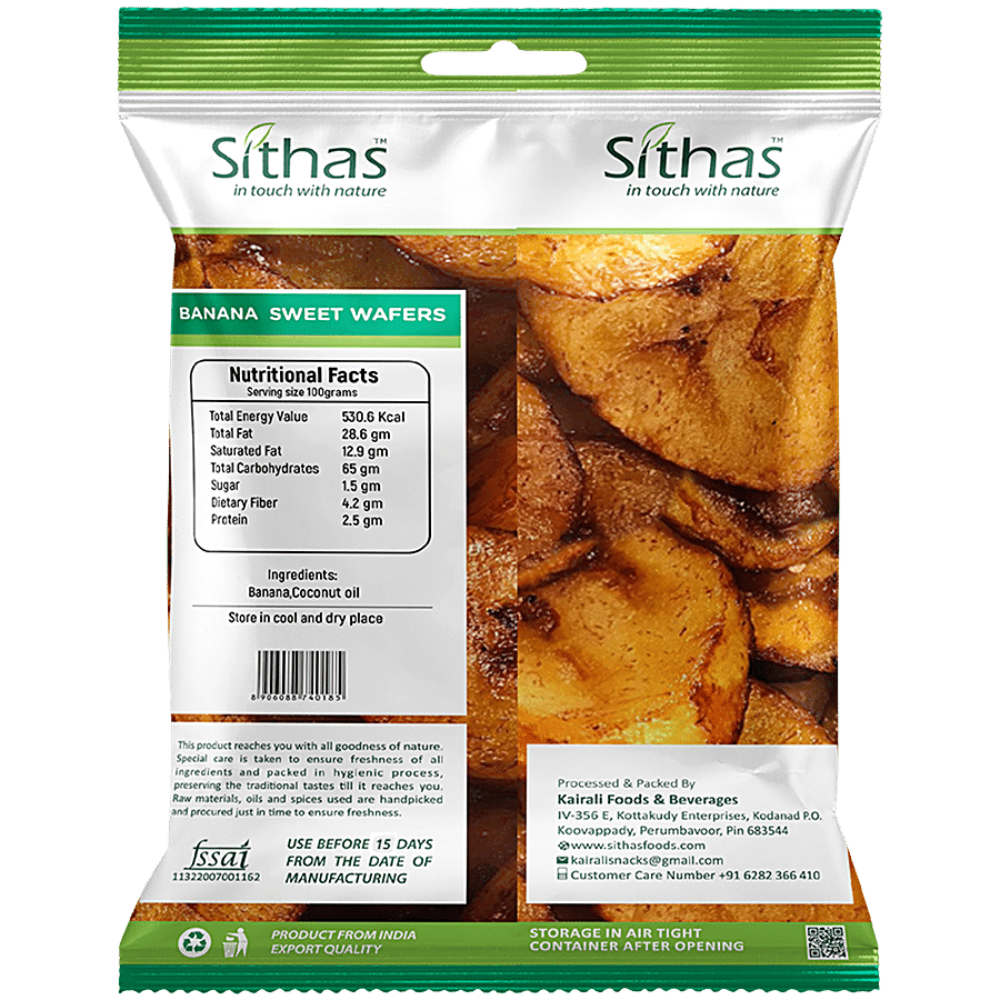 Sithas Banana Sweet Wafers