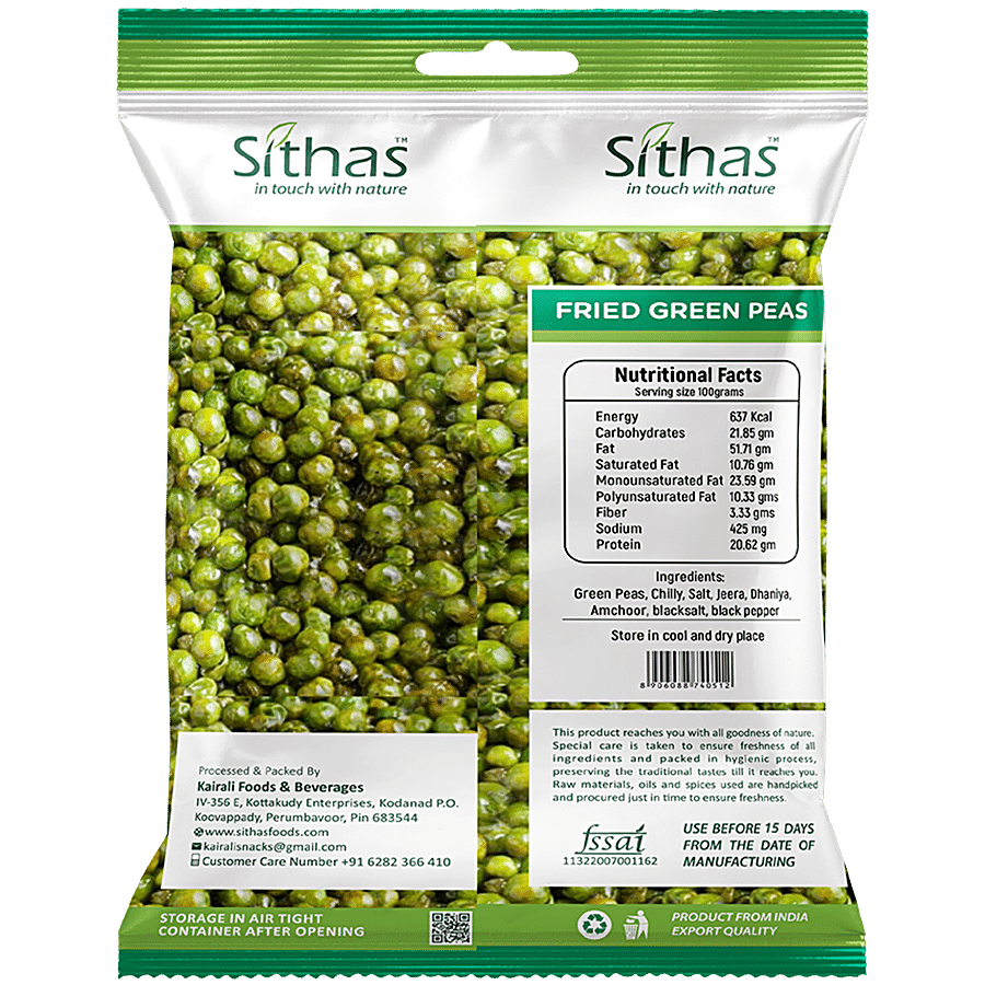 Sithas Fried Green Peas