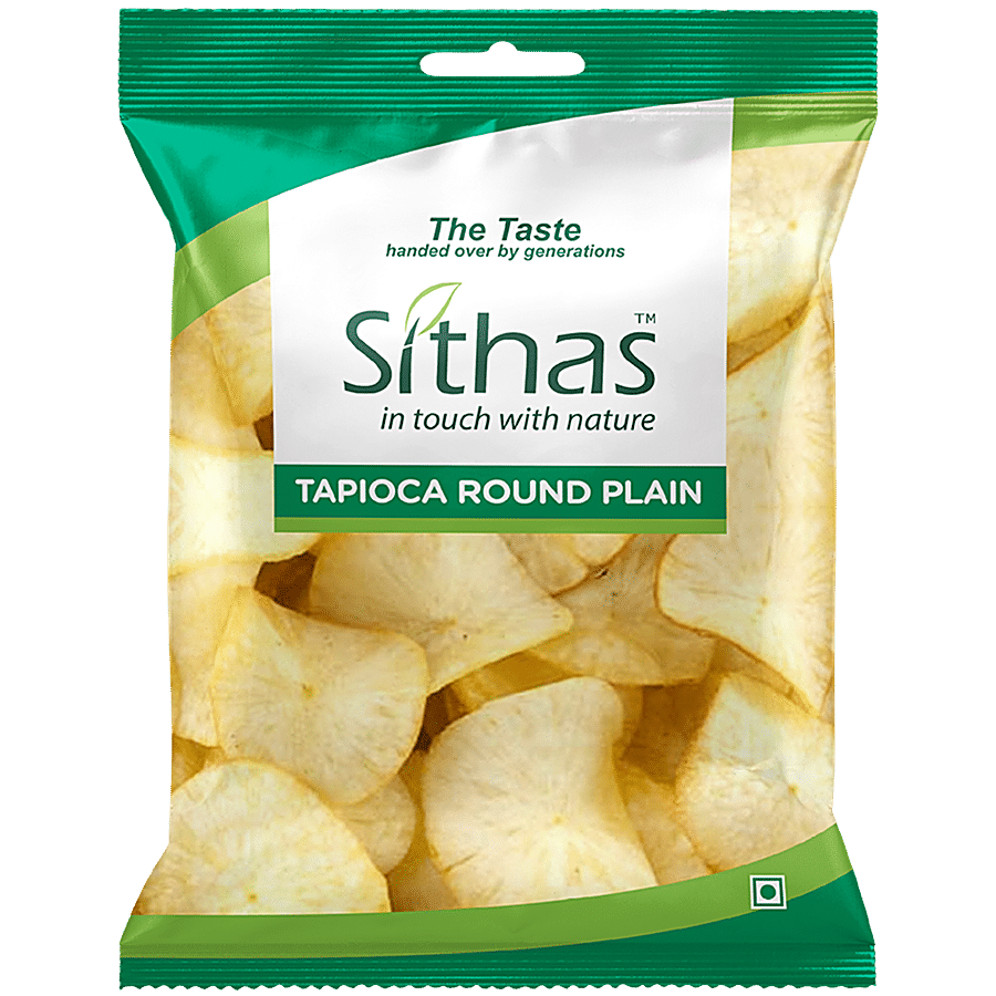 Sithas Tapioca Round Plain Chips