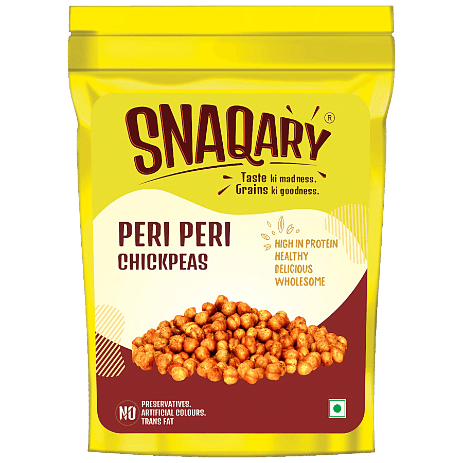 Snaqary Peri Peri Chickpeas - High In Protein