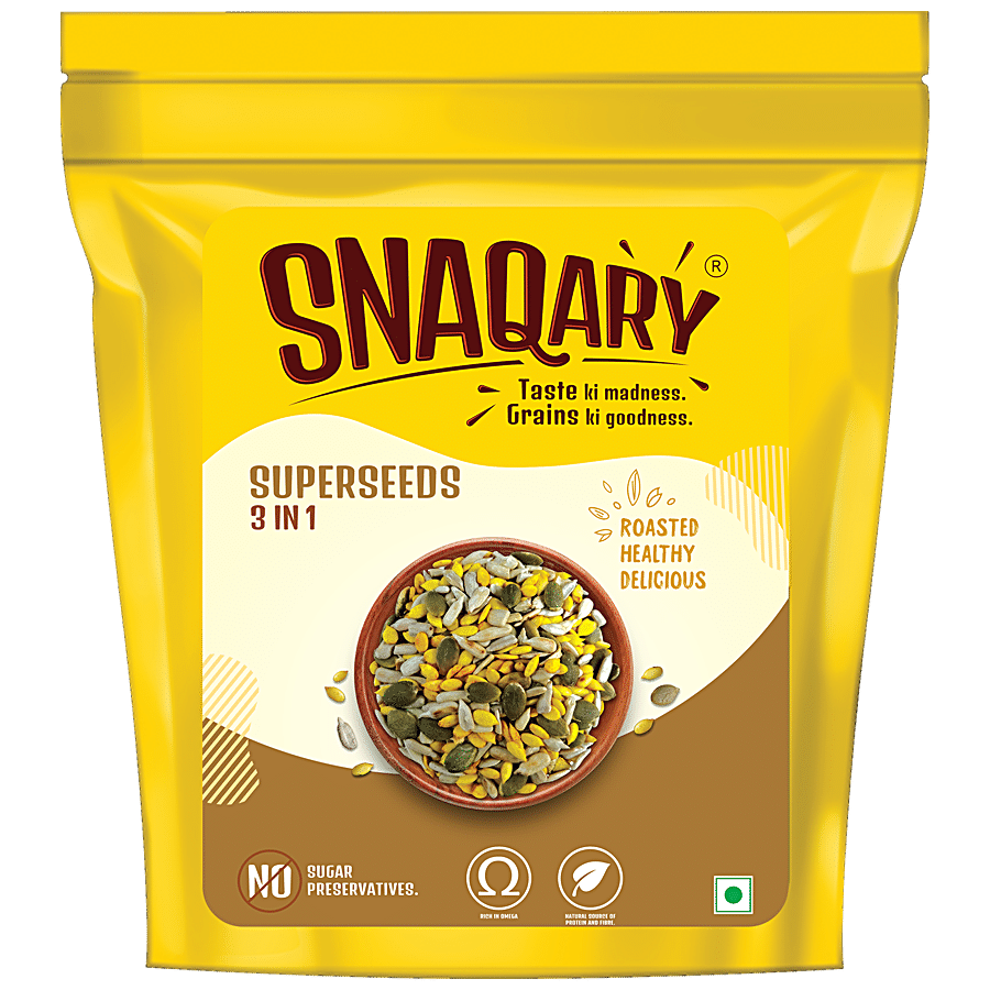 Snaqary Superseeds 3 In 1- Roasted