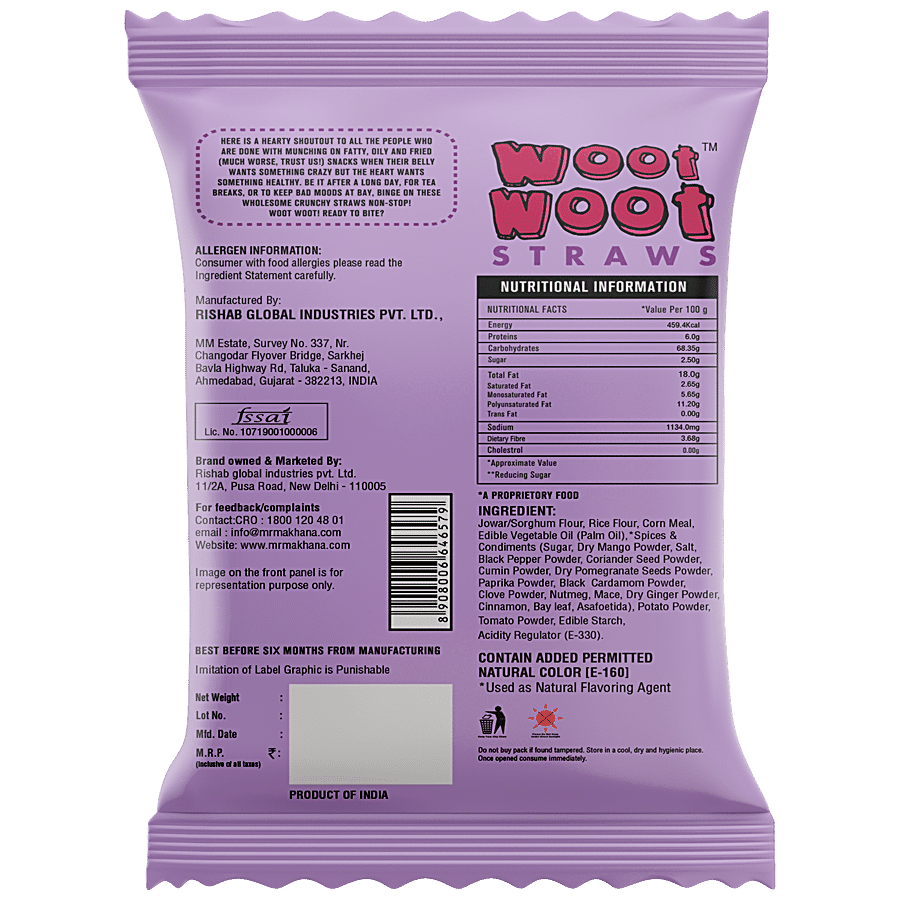 Spyke Woot Woot Straws - Sweet & Sour