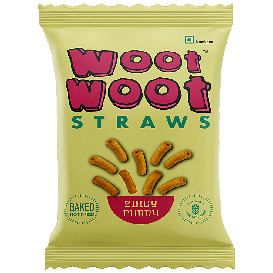 Spyke Woot Woot Straws - Zingy Curry