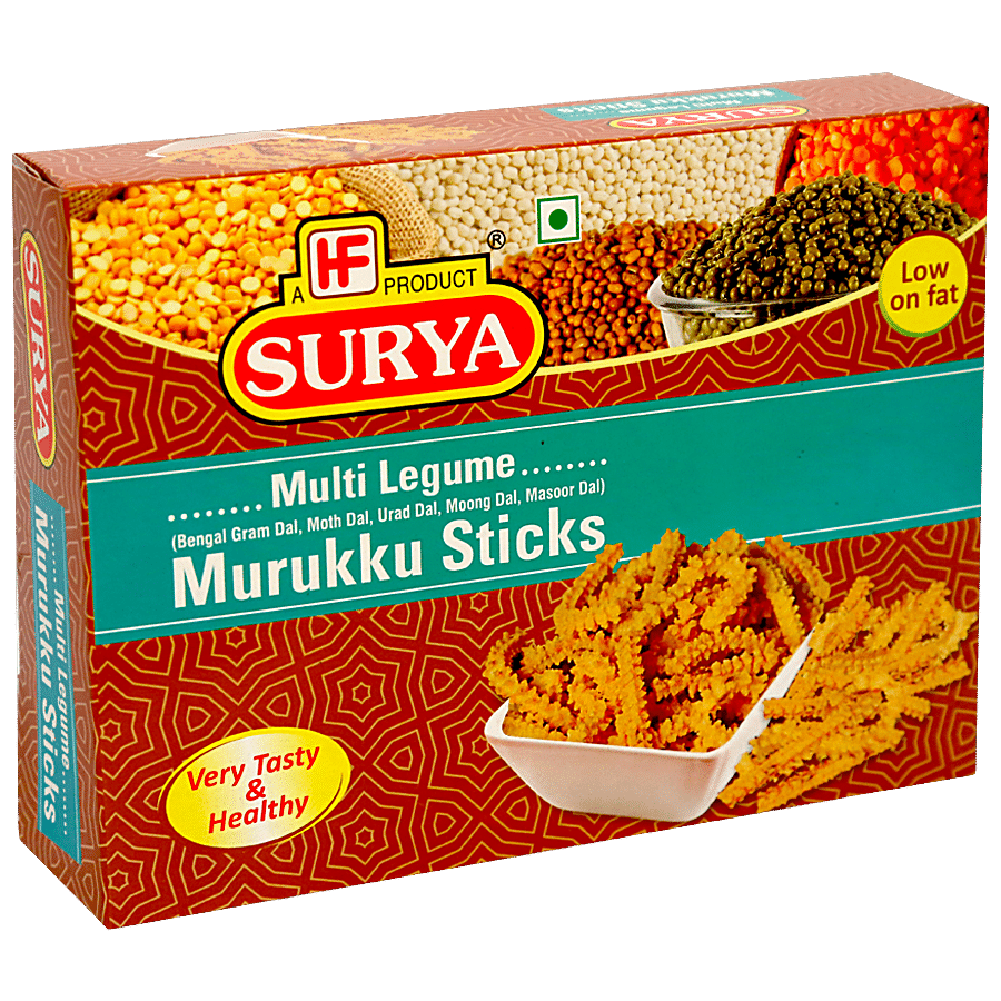 Surya Murukku Sticks - Multi Legume