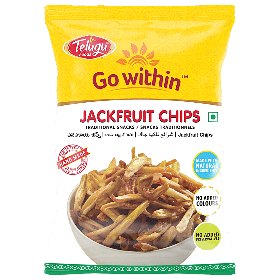 Swetha Telugu foods Go Within Jackfruit Chips