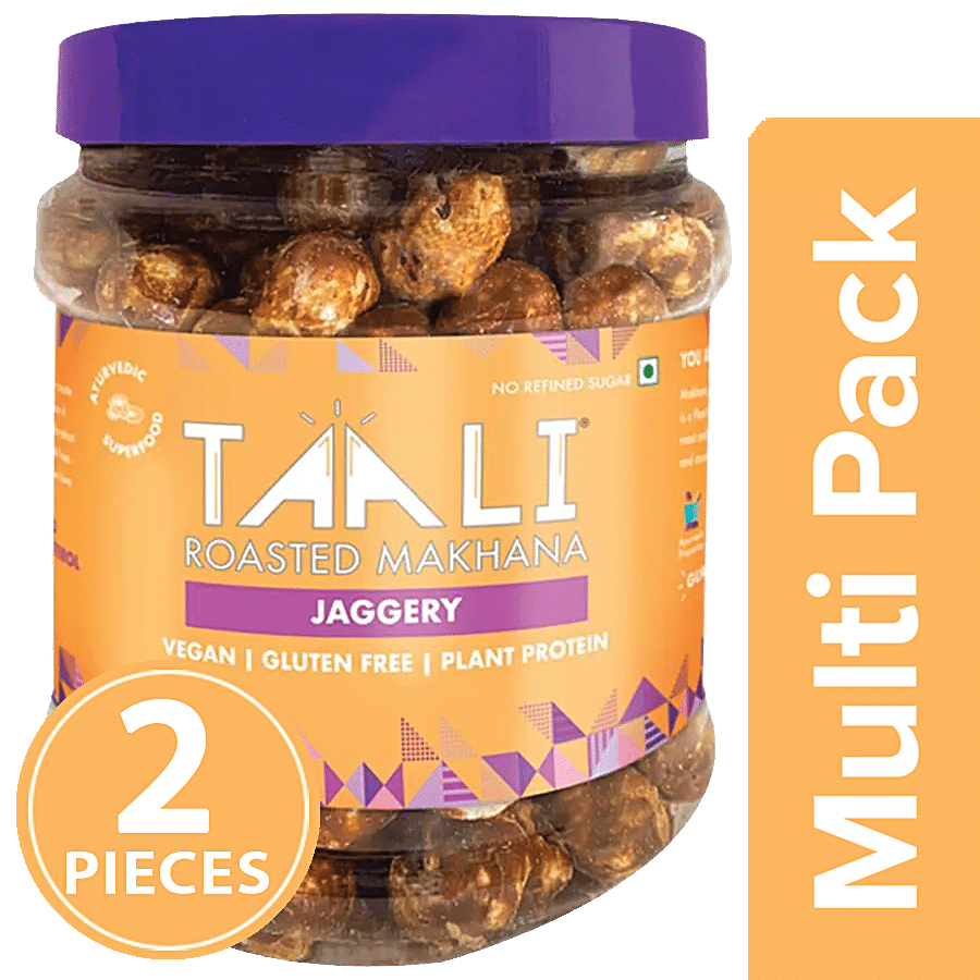 TAALI Roasted Makhana - Rich In Plant Protein