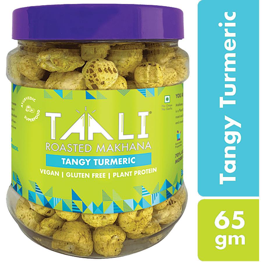 TAALI Roasted Makhana - Rich In Plant Protein