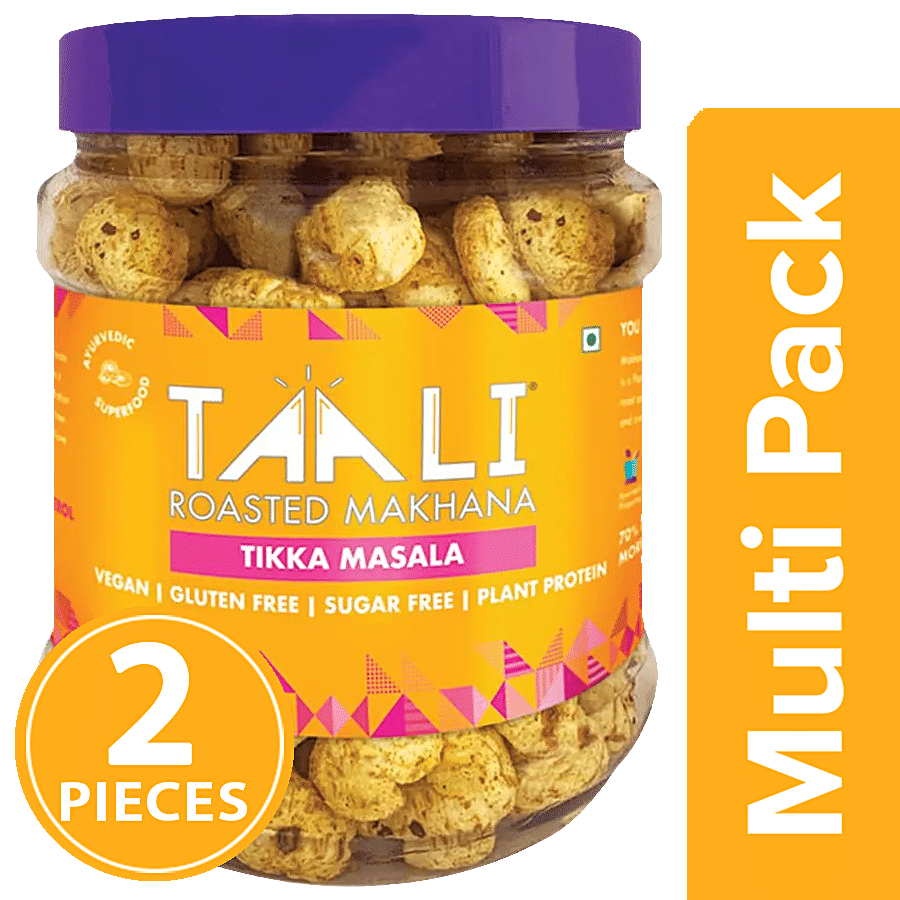 TAALI Roasted Makhana - Rich In Plant Protein