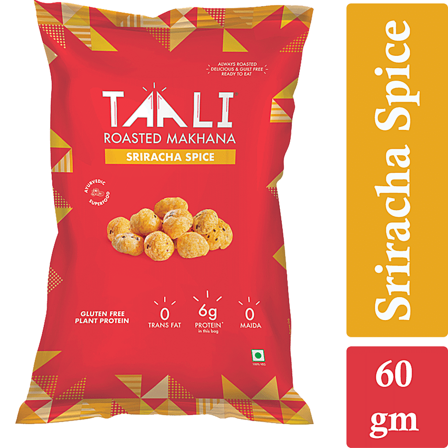 TAALI Roasted Makhana - Sriracha Spice