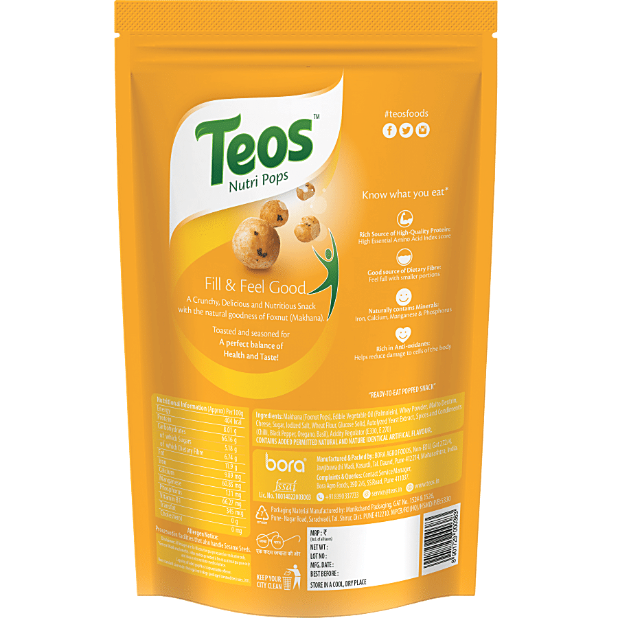 TEOS Nutri Pops - Cheesy Pizza