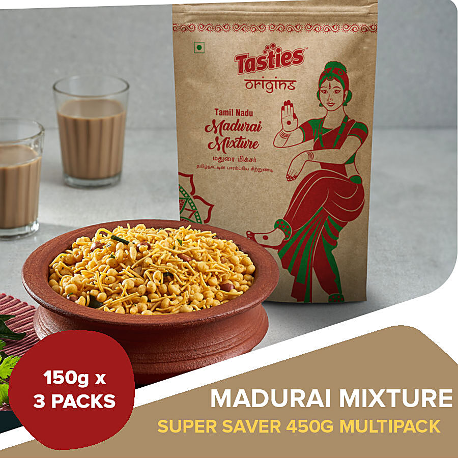 Tasties Origins Namkeen - Madurai Mixture