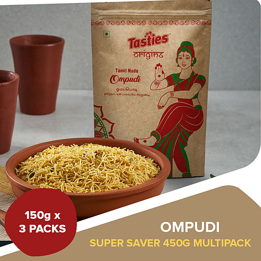 Tasties Origins Namkeen - Ompudi/ Nylon Sev