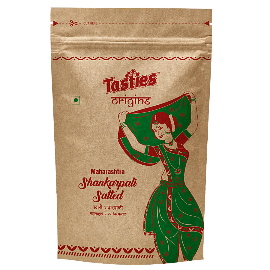 Tasties Origins Shankarpali Salted/ Namkeen - Crispy