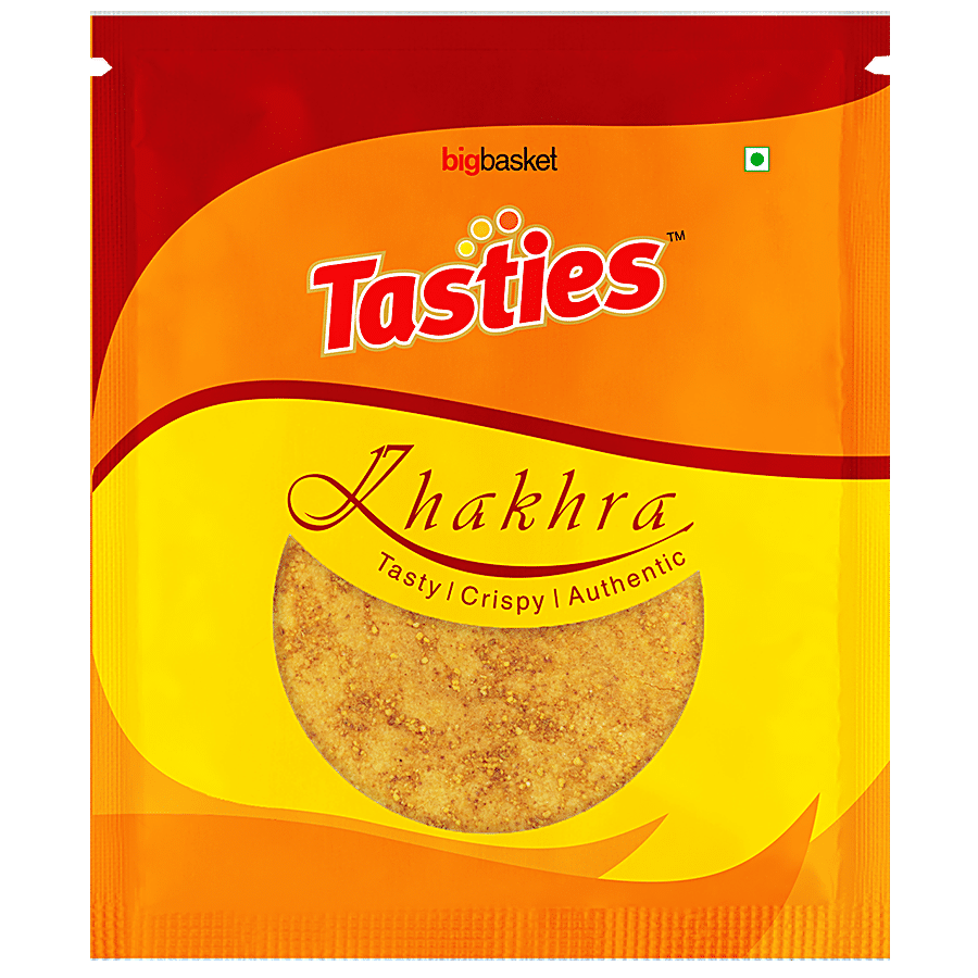 Tasties Whole Wheat Khakhra Rich in Ghee Chutney