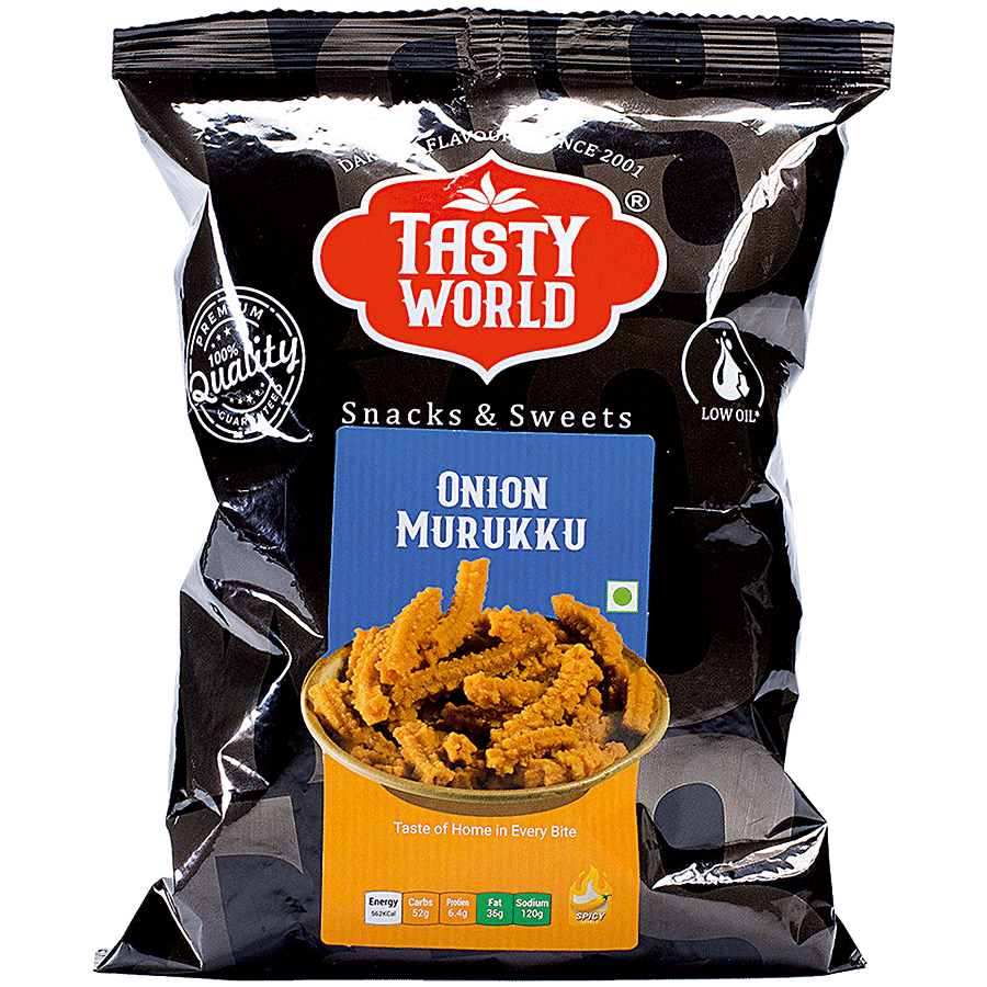 Tasty World Murukku - Onion