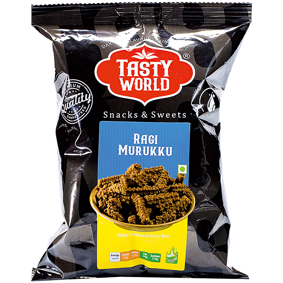 Tasty World Murukku - Ragi