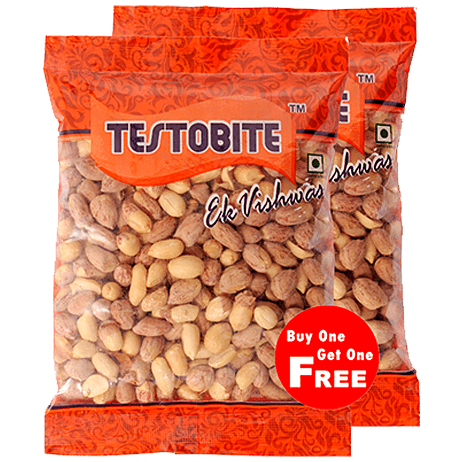 Testobite Bharuch Salted Peanuts With Skin