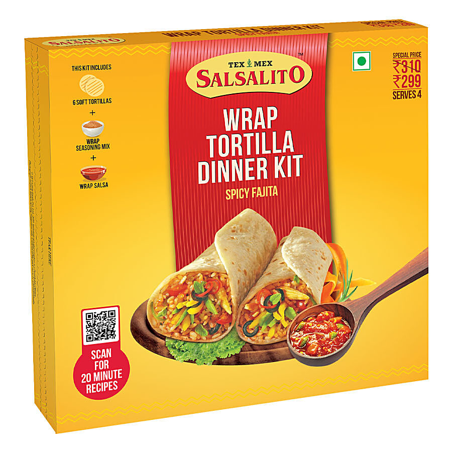 Tex Mex Salsalito Wrap Tortilla Dinner Kit